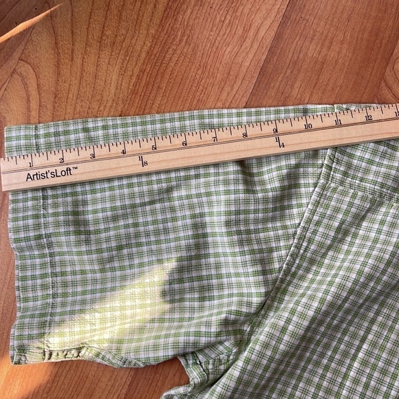 Eddie Bauer Men’s Blue 100% Cotton Plaid Short Sleeve Casual Button Down… - Picture 13 of 14